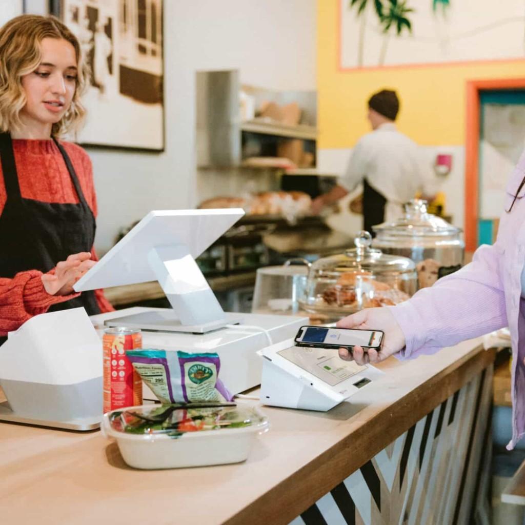 Clover Station Duo dual-screen countertop POS