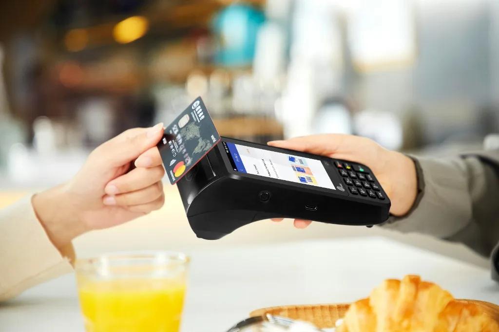 Boutique checkout with compact tablet POS