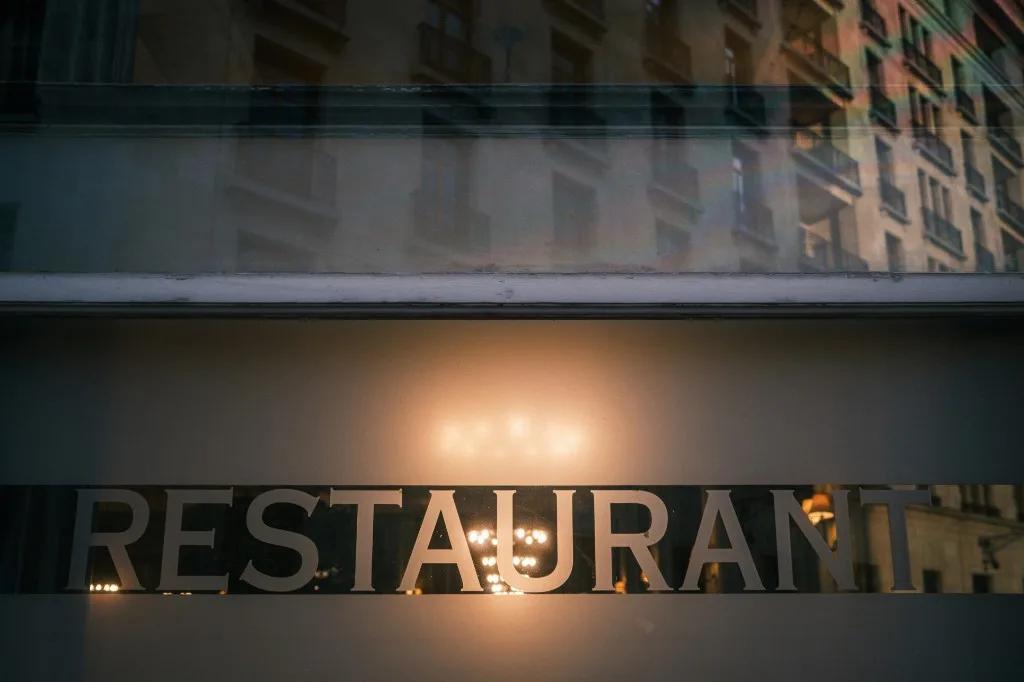 Fine dining plated dish served at a full-service restaurant table