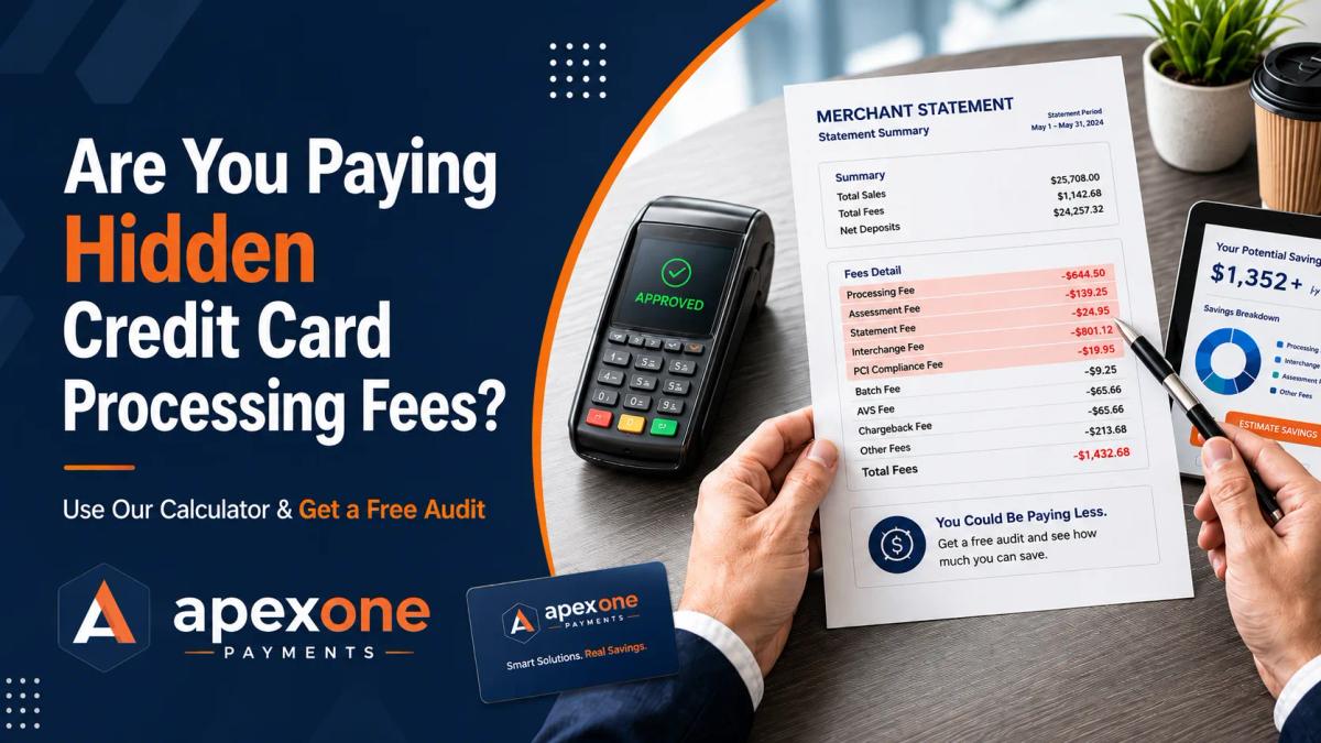 Are You Paying Hidden Credit Card Processing Fees? Use Our Calculator & Get a Free Audit