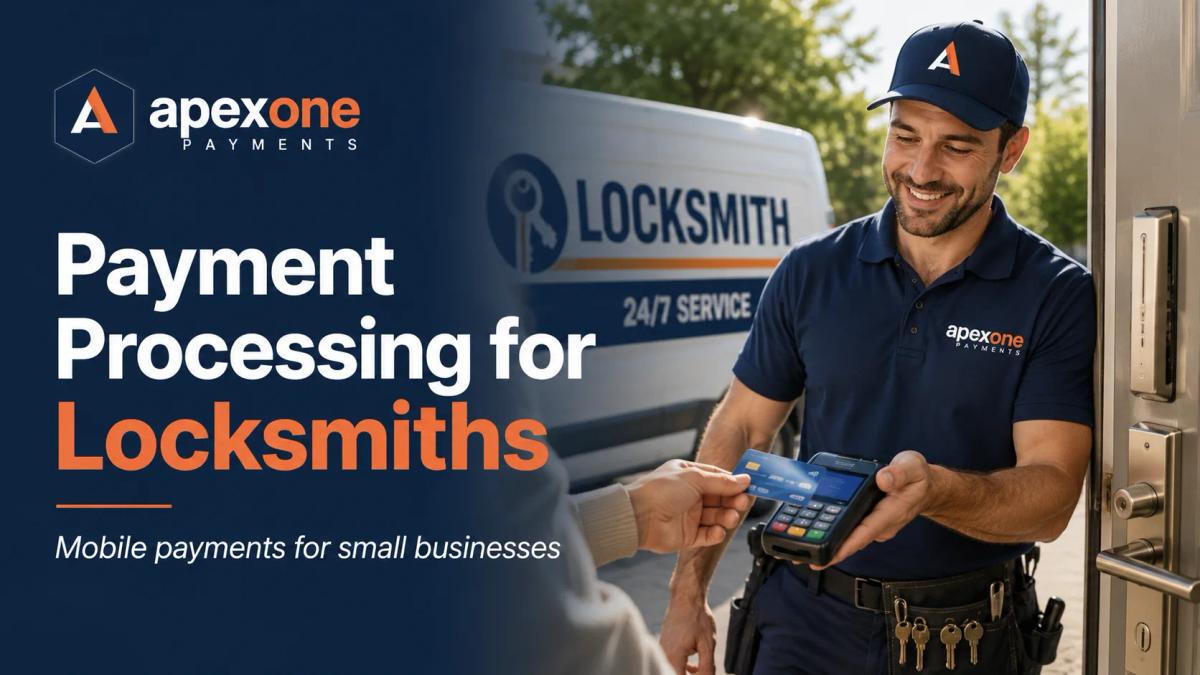 Best Payment Processing for Locksmiths How Small Service Businesses Can Accept Cards Anywhere and Get Paid Faster