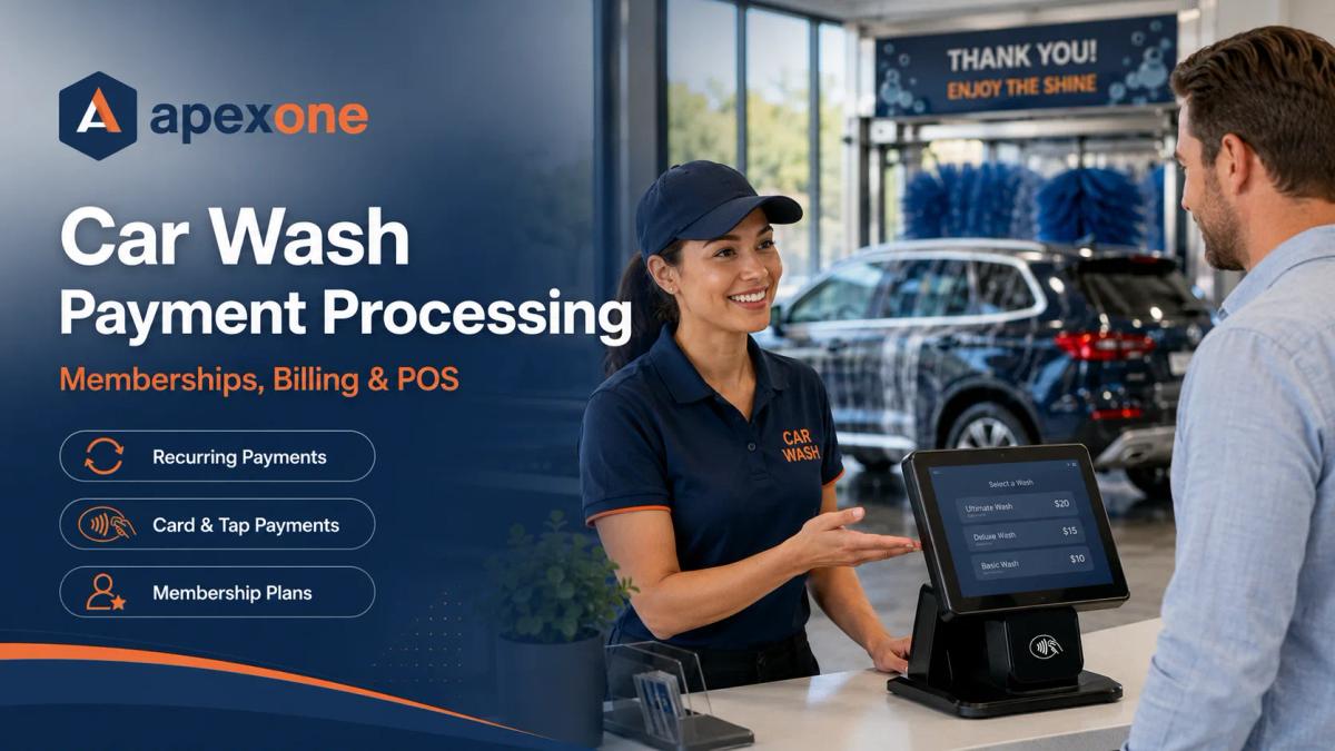 Car Wash Payment Processing Memberships, Billing & POS
