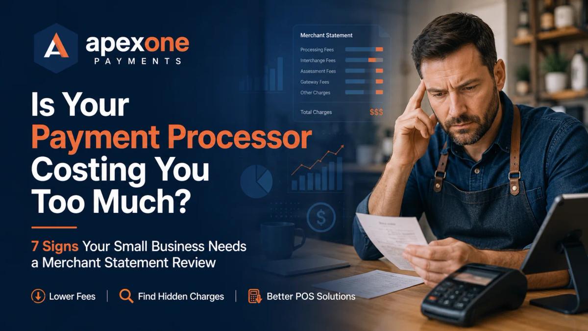 Is Your Payment Processor Costing You Too Much? 7 Signs Your Small Business Needs a Merchant Statement Review