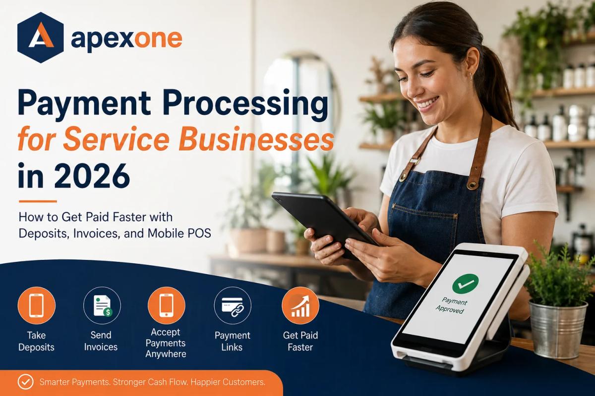 Payment Processing for Service Businesses in 2026 How to Get Paid Faster with Deposits, Invoices, and Mobile POS