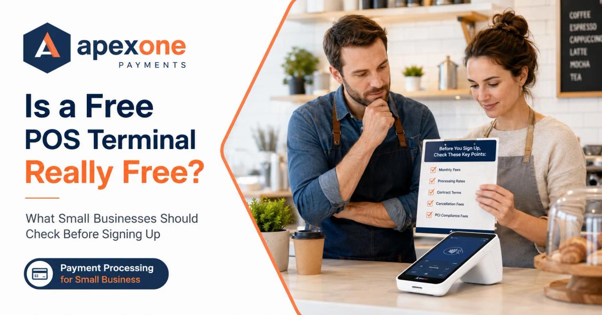 Payment Processing for Small Business Is a Free POS Terminal Really Free? What to Check Before Signing Up