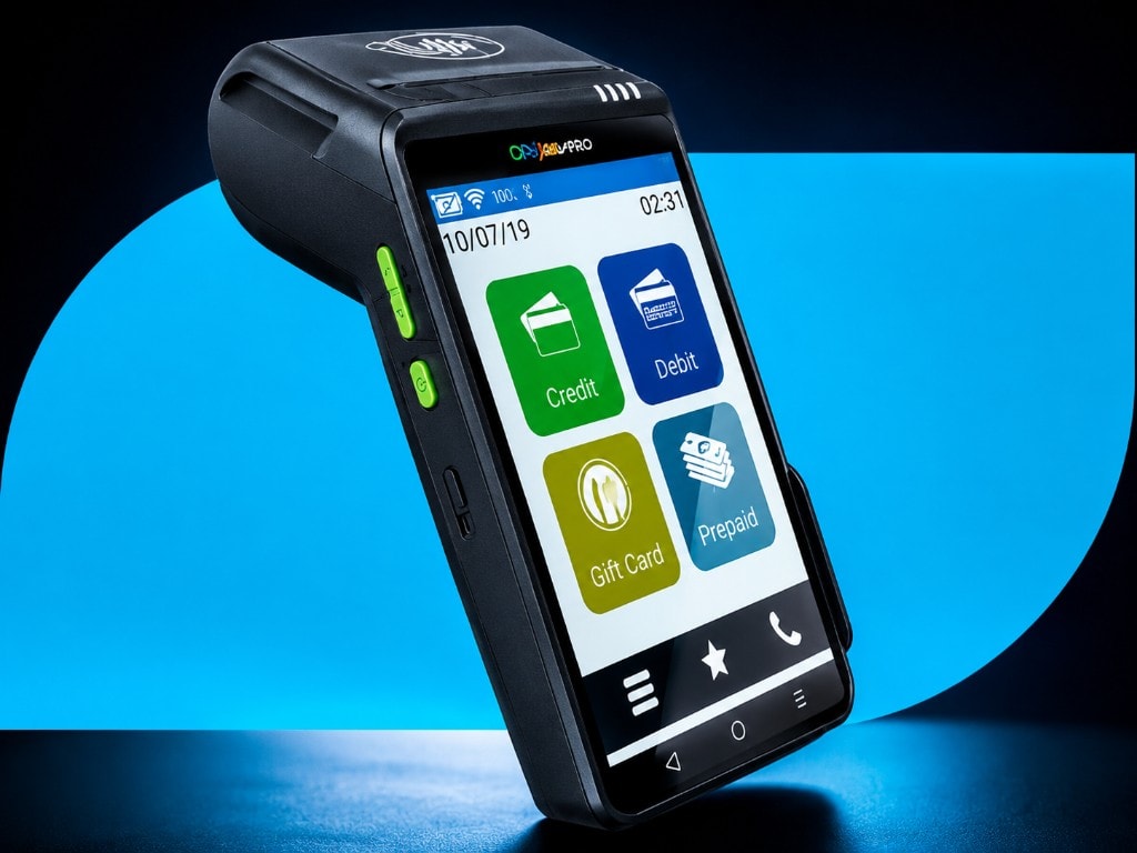 Dejavoo QD2 wireless Android payment terminal